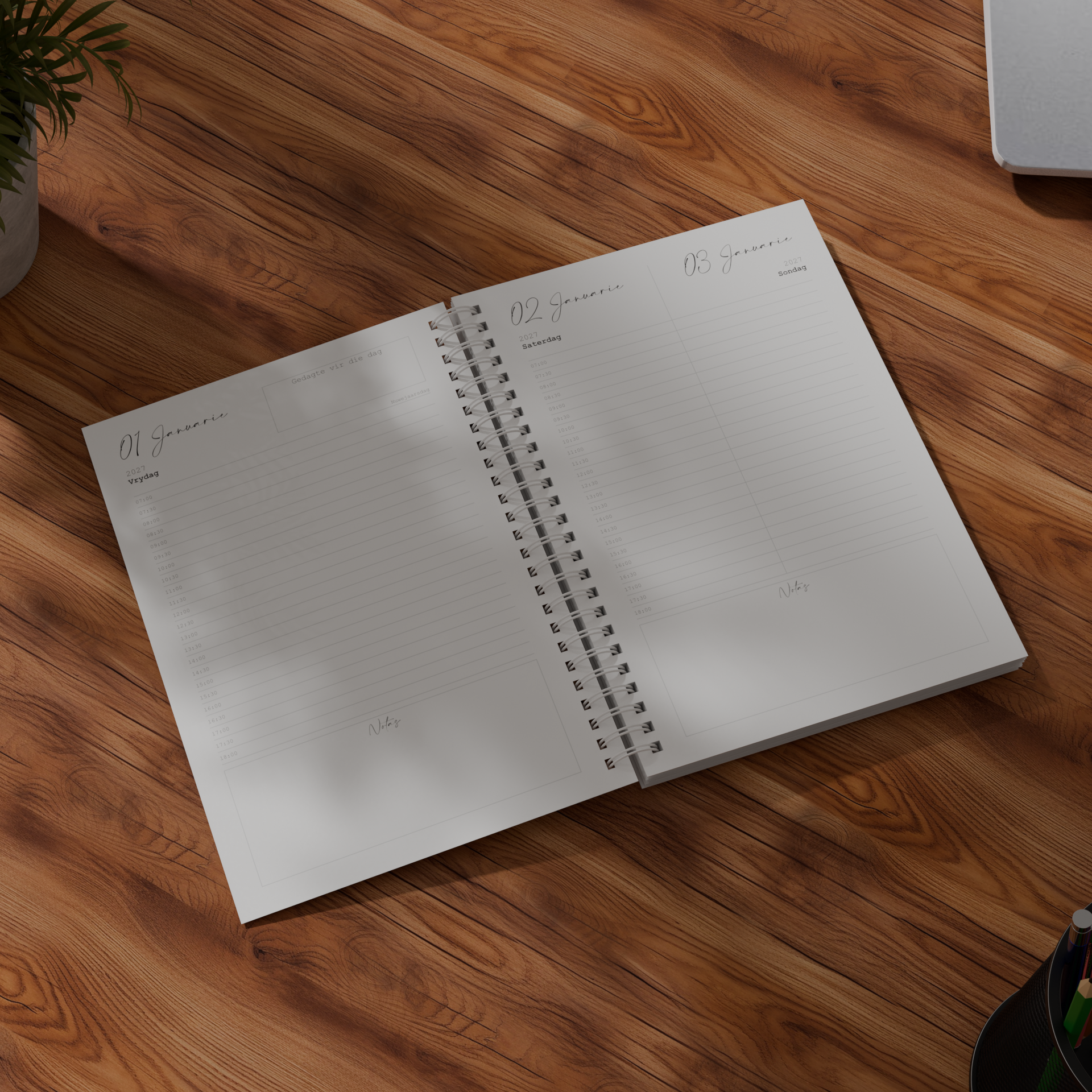 Personalized 2027 Diary