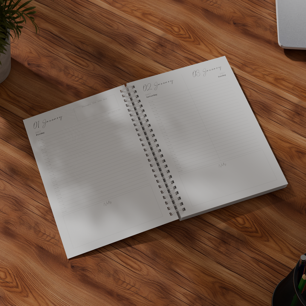 Personalized 2027 Diary (Whimsy & Wildflower)