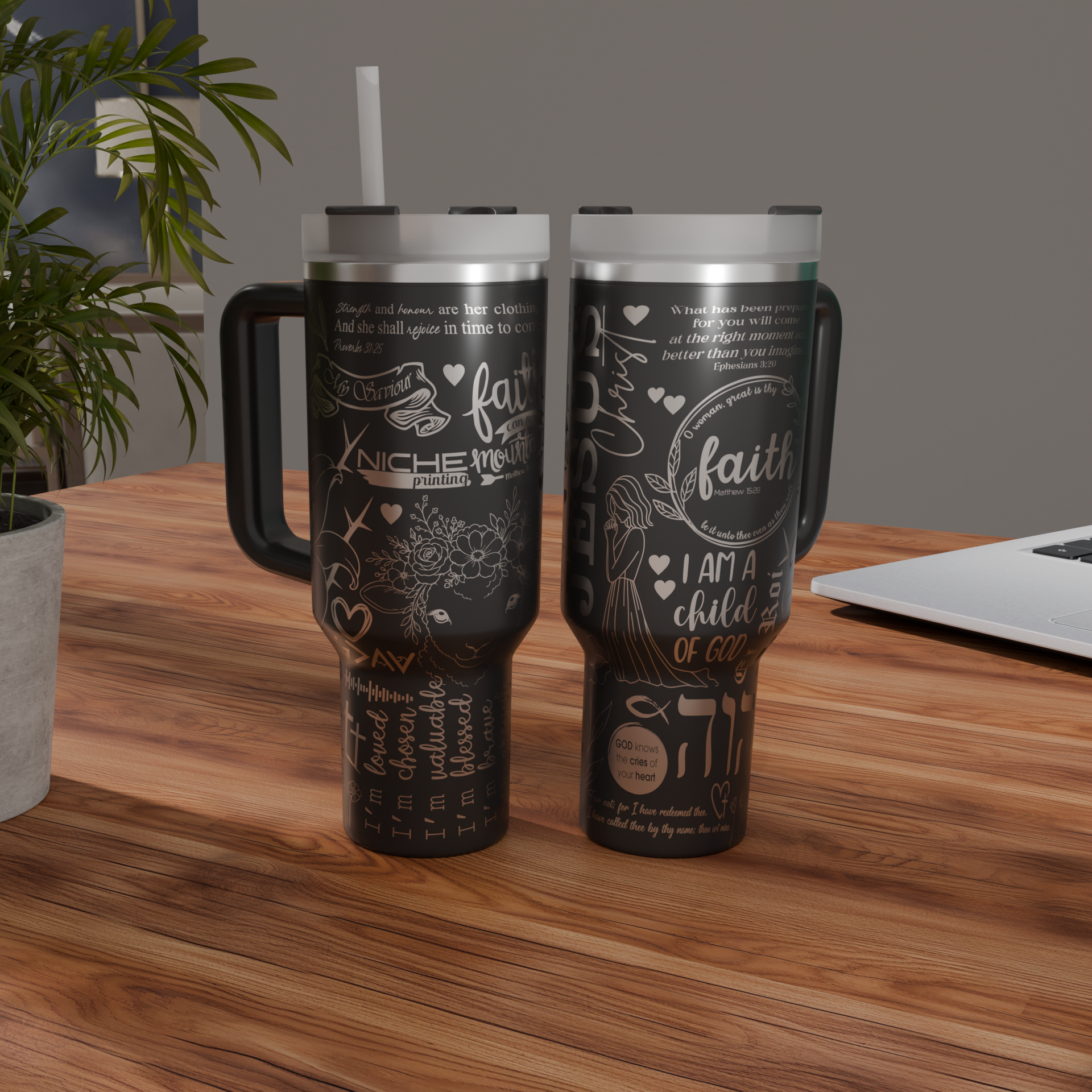 Tumbler - 1200ml Wrap Engraved