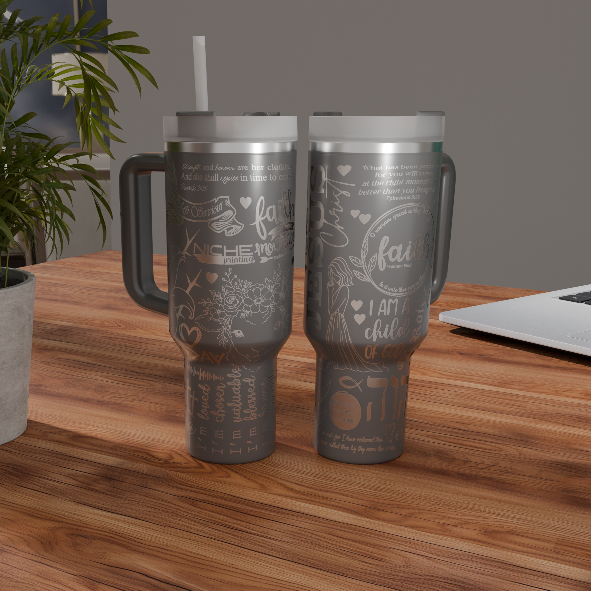 Tumbler - 1200ml Wrap Engraved