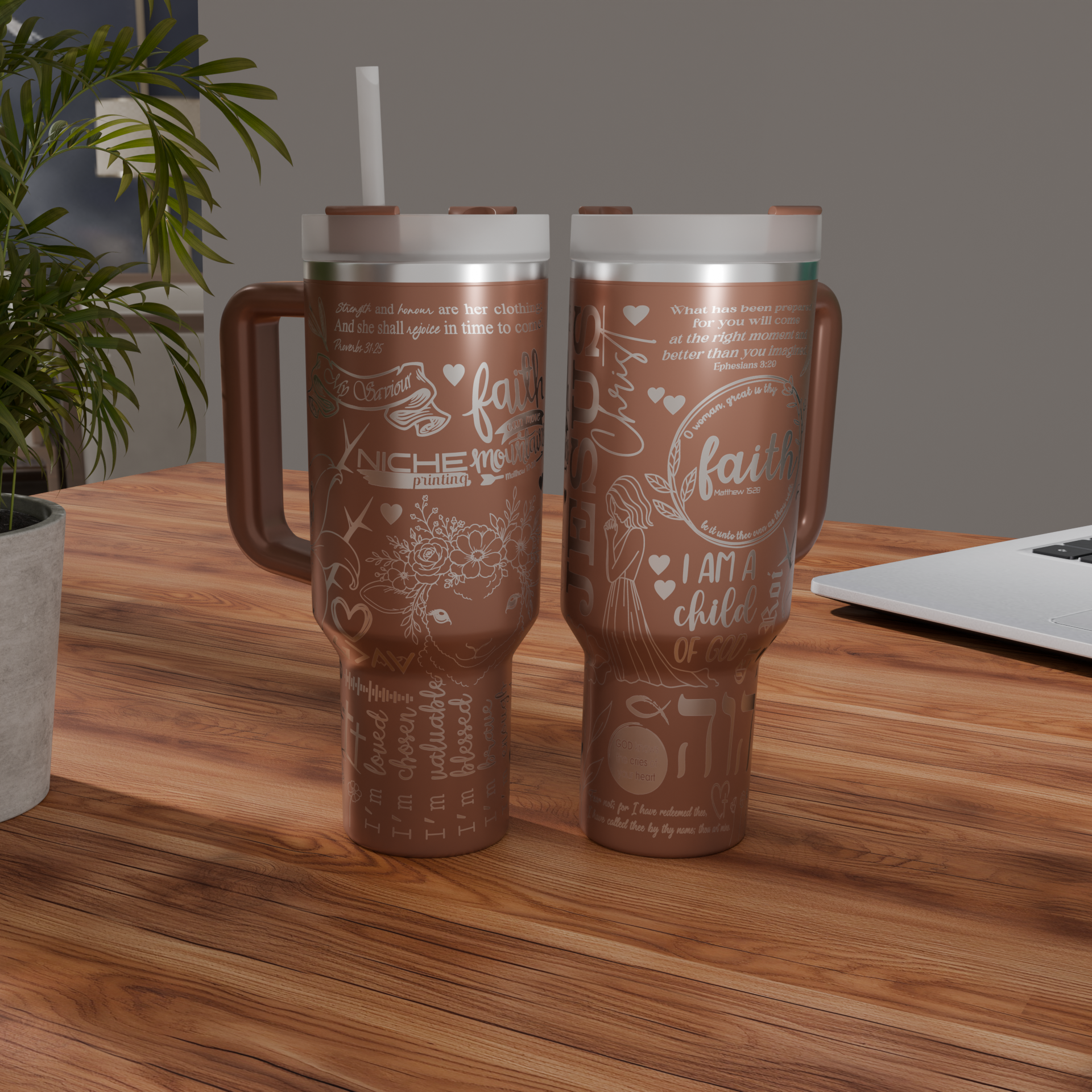 Tumbler - 1200ml Wrap Engraved