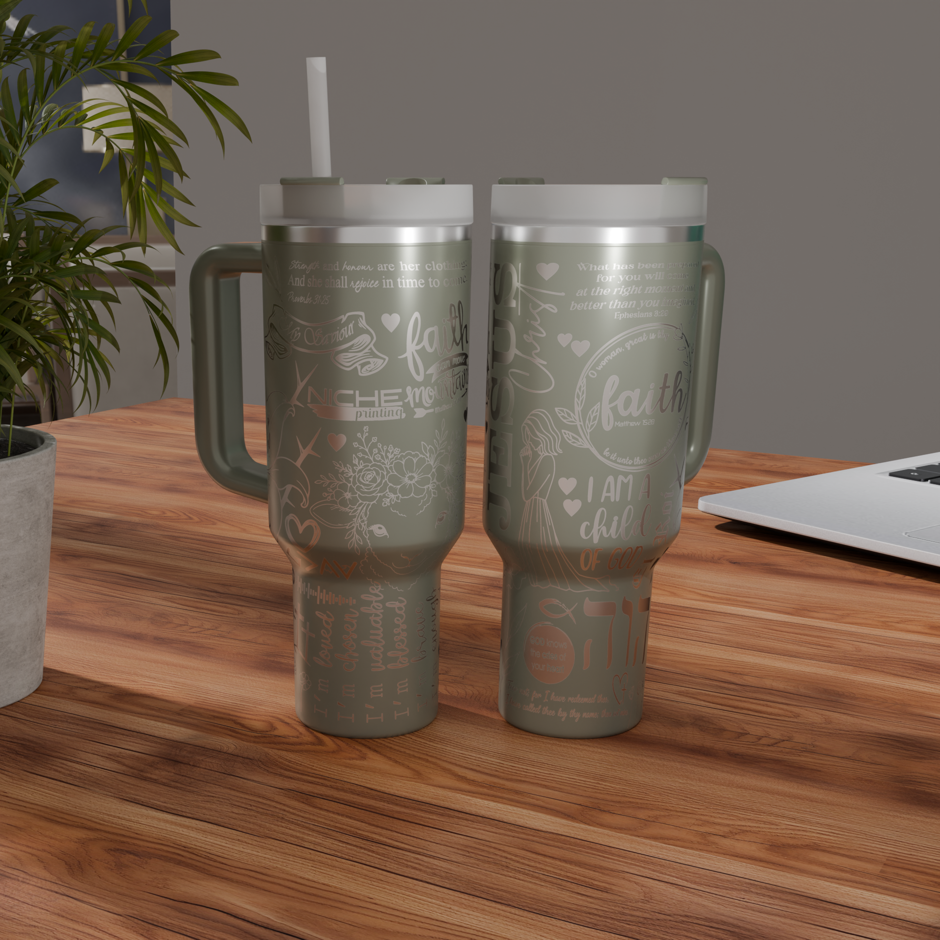 Tumbler - 1200ml Wrap Engraved
