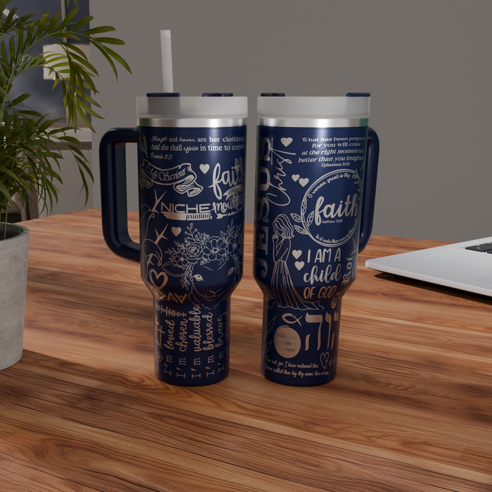 Tumbler - 1200ml Wrap Engraved