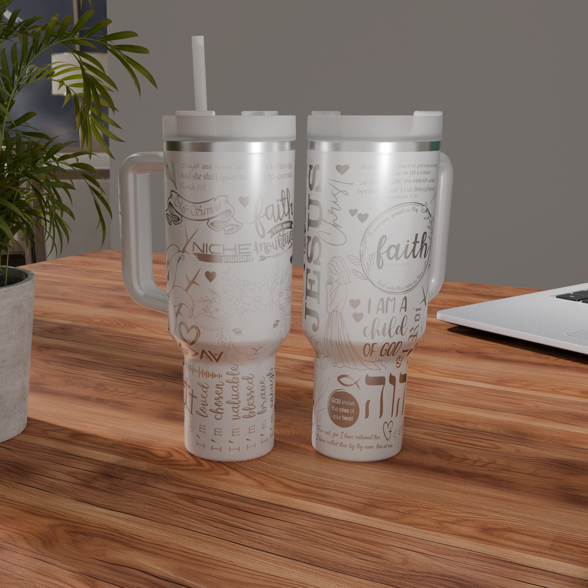 Tumbler - 1200ml Wrap Engraved