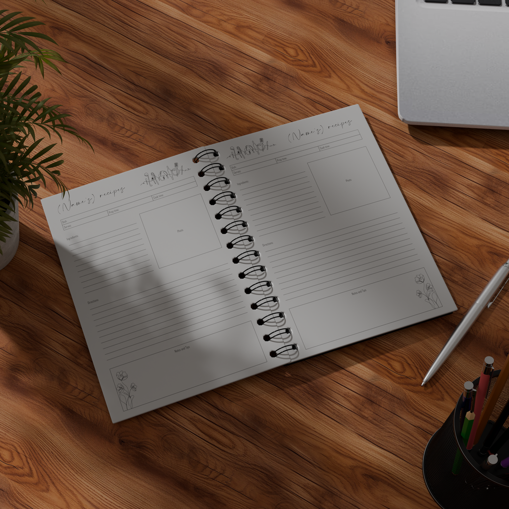 Customizable Recipe Book (Donkey)