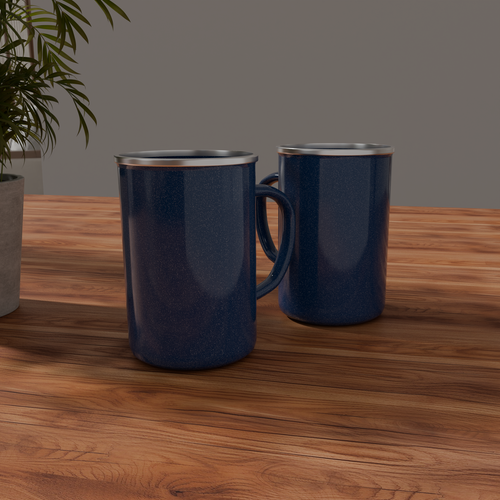 Andy Cartwright Satara Enamel Coffee Mug